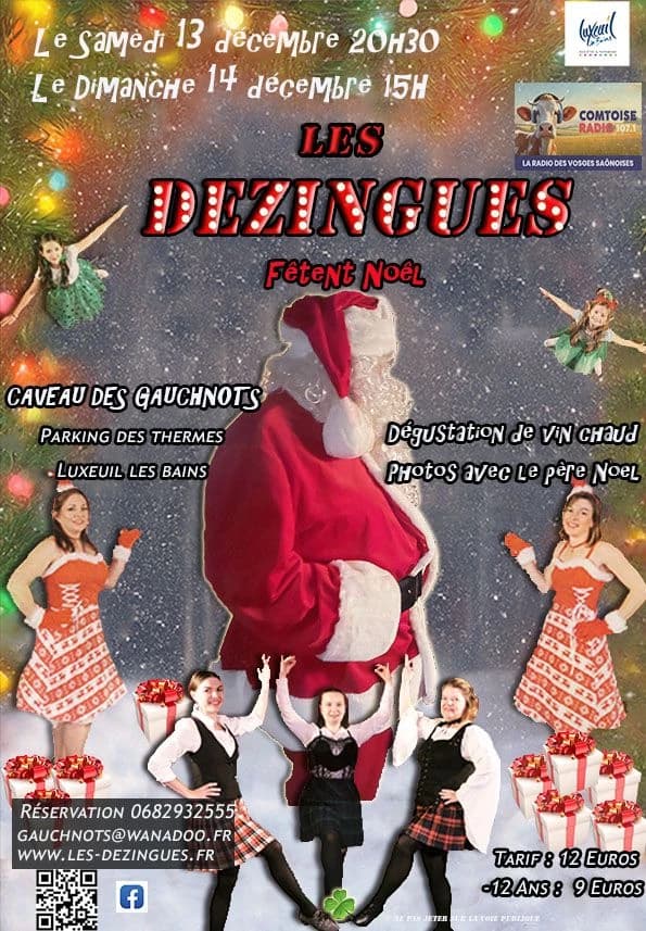 Affiche de la tournée spéciale Noël