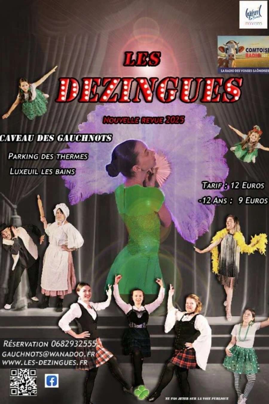 Affiche de la tournée revu 2025